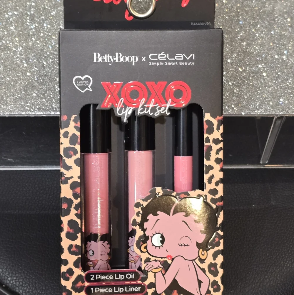 Célavi X Betty Boop XOXO‎ Lip Kit Set